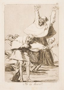 時は来ました！ 作： Francisco de Goya