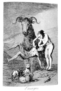 試験、1799 作： Francisco de Goya