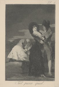 Two of a Kind（Tal para Qual） 作： Francisco de Goya