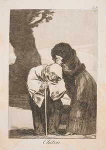 沈黙、静かに 作： Francisco de Goya