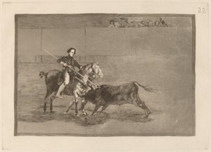 Manly Courage of the Celebrated Pajuelera in the Ring at Saragossa (The Celebrated Pajuelera in the Ring at Saragossa)