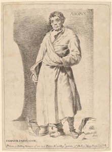 Aesopvs (イソップ) 作： Francisco de Goya after Diego Velázquez