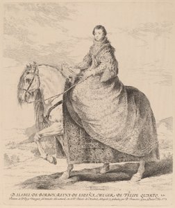 ブルボンのイザベラ 作： Francisco de Goya after Diego Velázquez