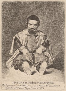 ドワーフ (ドワーフ) 作： Francisco de Goya after Diego Velázquez