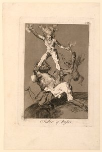 上下 作： Francisco de Goya y Lucientes