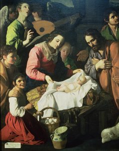 羊飼いの礼拝 作： Francisco de Zurbaran