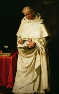 ペドロ・マチャド兄弟（d.1604）（帆布に油彩） 作： Francisco de Zurbaran