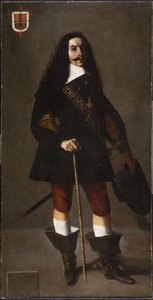 ドンファンバゾデモレダ、1655年頃 作： Francisco de Zurbaran