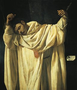 聖セラピオンの殉教 作： Francisco de Zurbaran