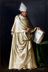 ペドロ・デ・オーナ（1570-1643） by ズルバラン、フランシスコ、デ（1598-1664）。油彩・キャンバス、サイズ：207x136、1630年頃、セビリア市庁舎 作： Francisco de Zurbaran