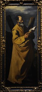 セントアンドリュー、1635-40 作： Francisco de Zurbaran