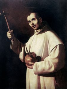 セント・ブルーノ 作： Francisco de Zurbaran