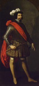 カスティーリャのサンフェルディナンド3世、1630〜1634年頃 作： Francisco de Zurbaran
