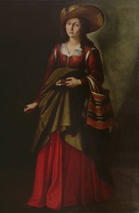聖マリン 作： Francisco de Zurbaran