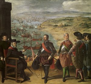 イギリスに対するカディスの防衛、1625年、1634-1635 作： Francisco de Zurbaran