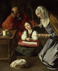 聖家族 作： Francisco de Zurbaran