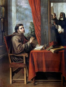 イタリアの神学者・哲学者である聖トマス・アクィナスの訪問（Tommaso d