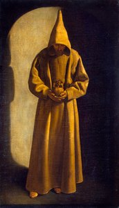 アッシジの聖フランチェスコ 作： Francisco de Zurbaran
