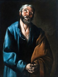 セントピーターの涙 作： Francisco de Zurbaran