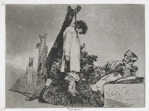（この場合）シリーズ「The Disasters of War（Los Desastres de la Guerra ...）」の（タンポコ）ではありません。 作： Francisco de Goya