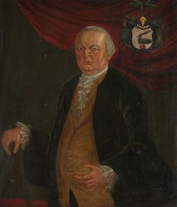 オランダ東インド会社の総督ライニエ・デ・クラークの肖像 作： Franciscus Josephus Fricot (attributed to)
