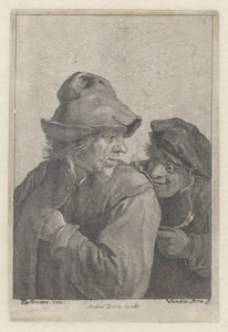 二人の農家 作： Franciscus van der Steen
