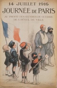 パリの日。 1916 年 7 月 14 日、1916 年