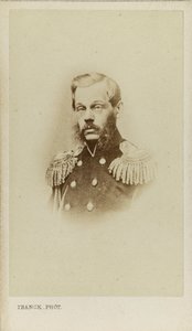 Dmitry Alekseevich Milyutin 1816-1912 伯爵の肖像画。 作： Franck