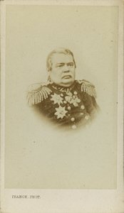 ニコライ・ムラヴィョフ＝アムールスキー伯爵の肖像 1809-1881年、1865年頃。 作： Franck