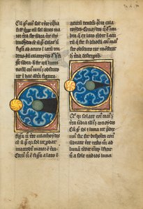 太陽と月の2つの図 作： Franco Flemish School