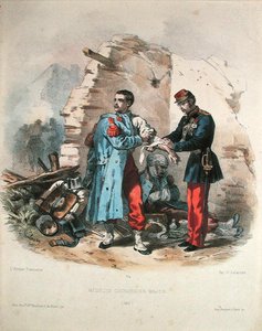 陸軍の外科医 作： Francois Hippolyte Lalaisse