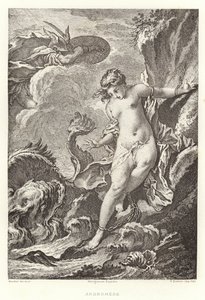 アンドロメダ(彫刻) 作： Francois (after) Boucher