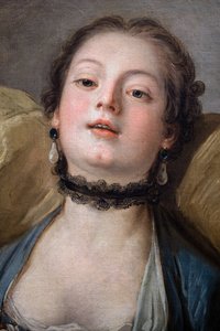 ラ・ヴォルプトゥーズと呼ばれる若い女性の頭部