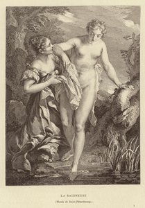 The Bather 作： Francois (after) Boucher