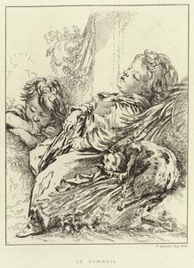 スリープ(彫刻) 作： Francois (after) Boucher