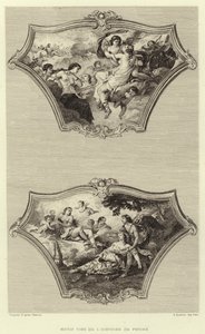 プシュケの物語のパターン（彫刻 作： Francois (after) Boucher