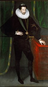 フランスのヘンリー3世の肖像 1585年頃（絵画