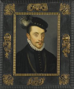 Charles III of Lorraine - ロレーヌ公シャルル3世（1543-1608）の肖像 by Clouet, Francois