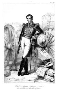 シルヴァン・シャルル・ヴァレ、1773～1840年、フランス元帥、1839年。 作： Francois
