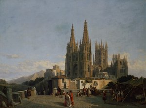 ブルゴス大聖堂 作： Francois Antoine Bossuet