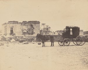 [皇帝マクシミリアンの死の馬車]、1867 年。 作： Francois Aubert