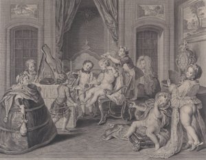 子供のゲーム 子供のゲーム、1731年。 作： Francois Bernard Lepicie