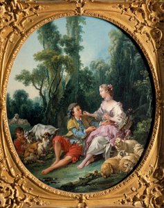 彼らはブドウのことを考えているのだろうか？1746年（キャンバスに油彩） 作： François Boucher