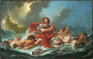 イルカの上のアリオン 作： François Boucher