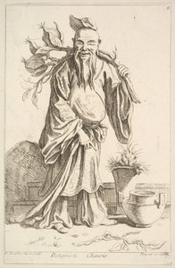 中国の植物学者 作： François Boucher