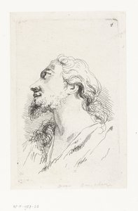 キリストの頭 作： François Boucher
