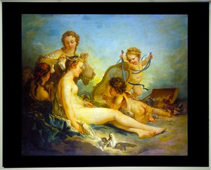 ヴィーナスのトイレ 作： François Boucher