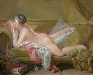 眠る少女 作： François Boucher