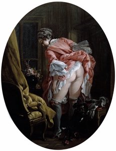 レイズド スカート 作： François Boucher