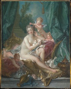 『ヴィーナスの化粧台』 作： François Boucher